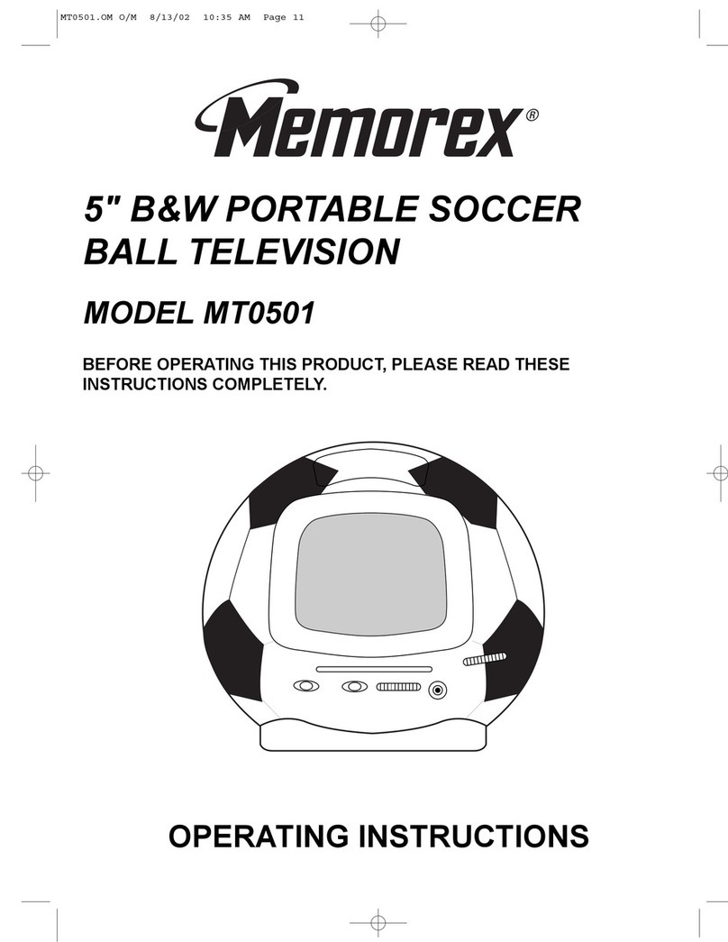 Memorex MT0501 operating instructions