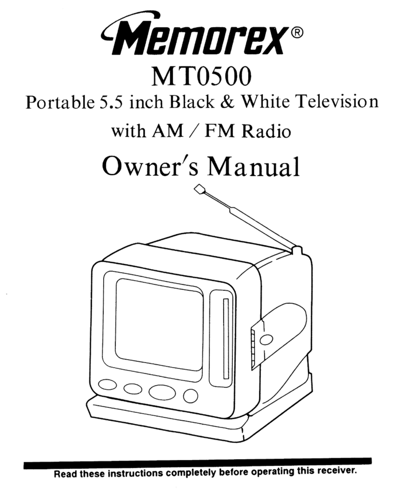 Memorex MT0500 User manual
