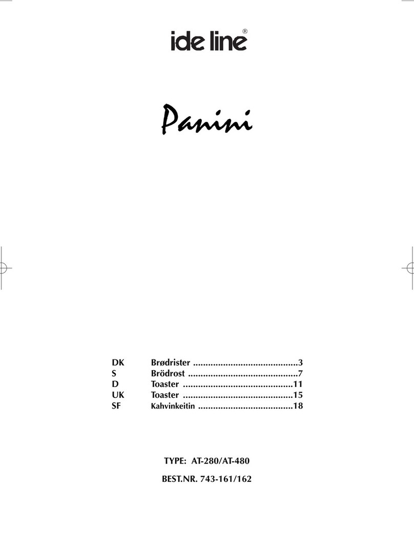 Ide Line Panini AT-280 User manual