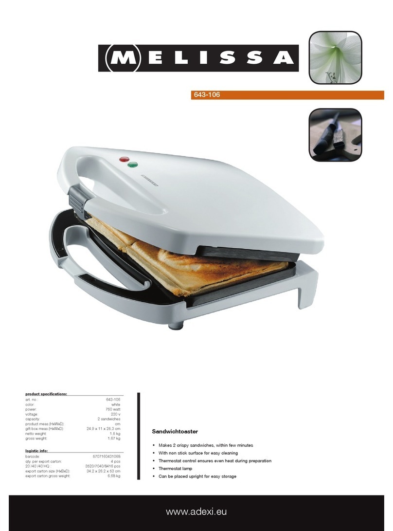 Melissa 643-106 Product specifications