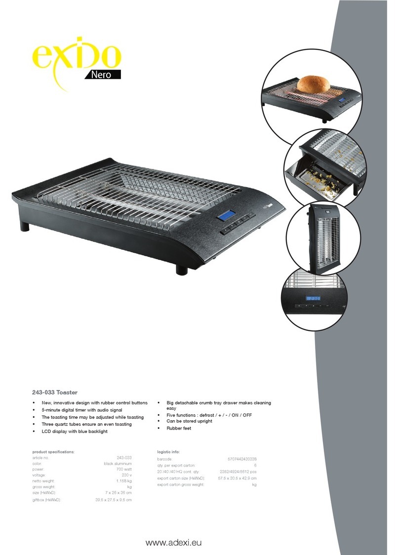 Exido 243-033 Specification sheet