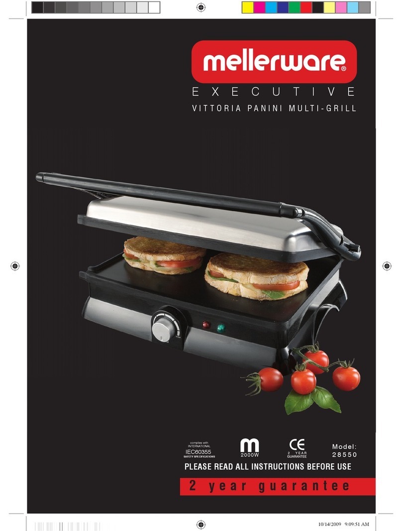 Mellerware EXECUTIVE 2 8 5 5 instructions