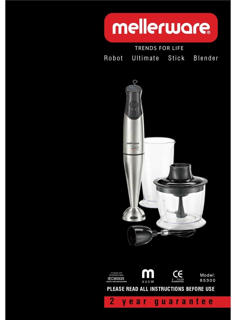 Mellerware 8 5 3 0 user manual
