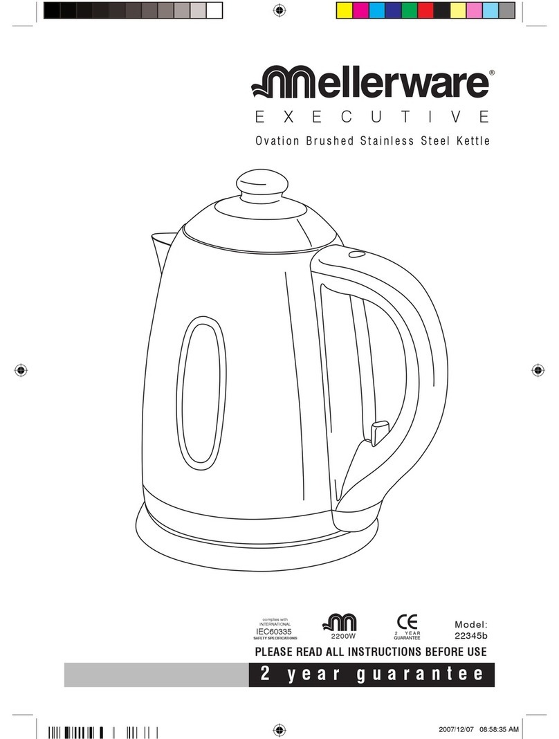 Mellerware 22345B2200W instructions