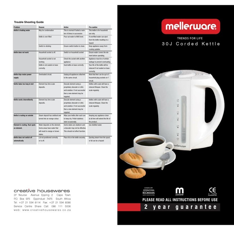 Mellerware 3 0 J User manual