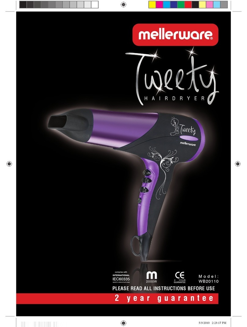Mellerware TWEETY WB201102000W User manual