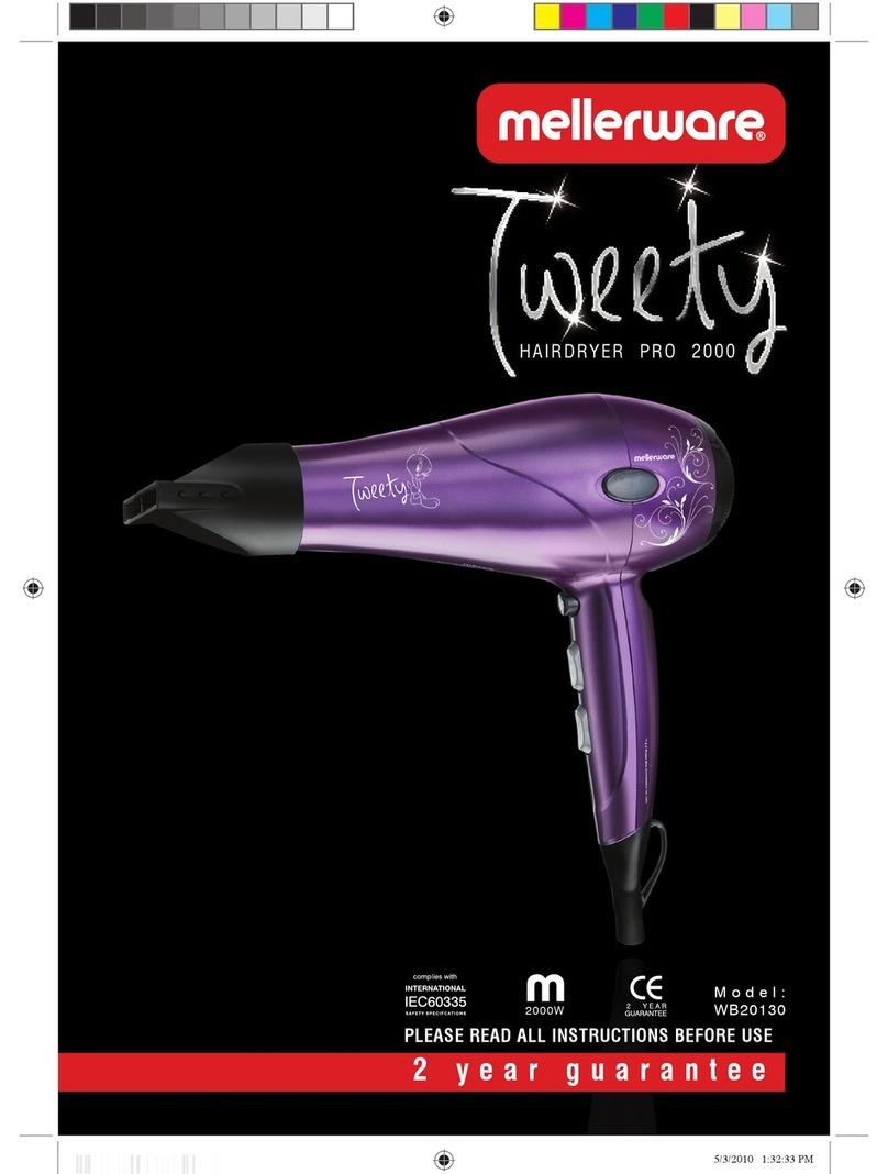 Mellerware TWEETY WB201302000W instructions