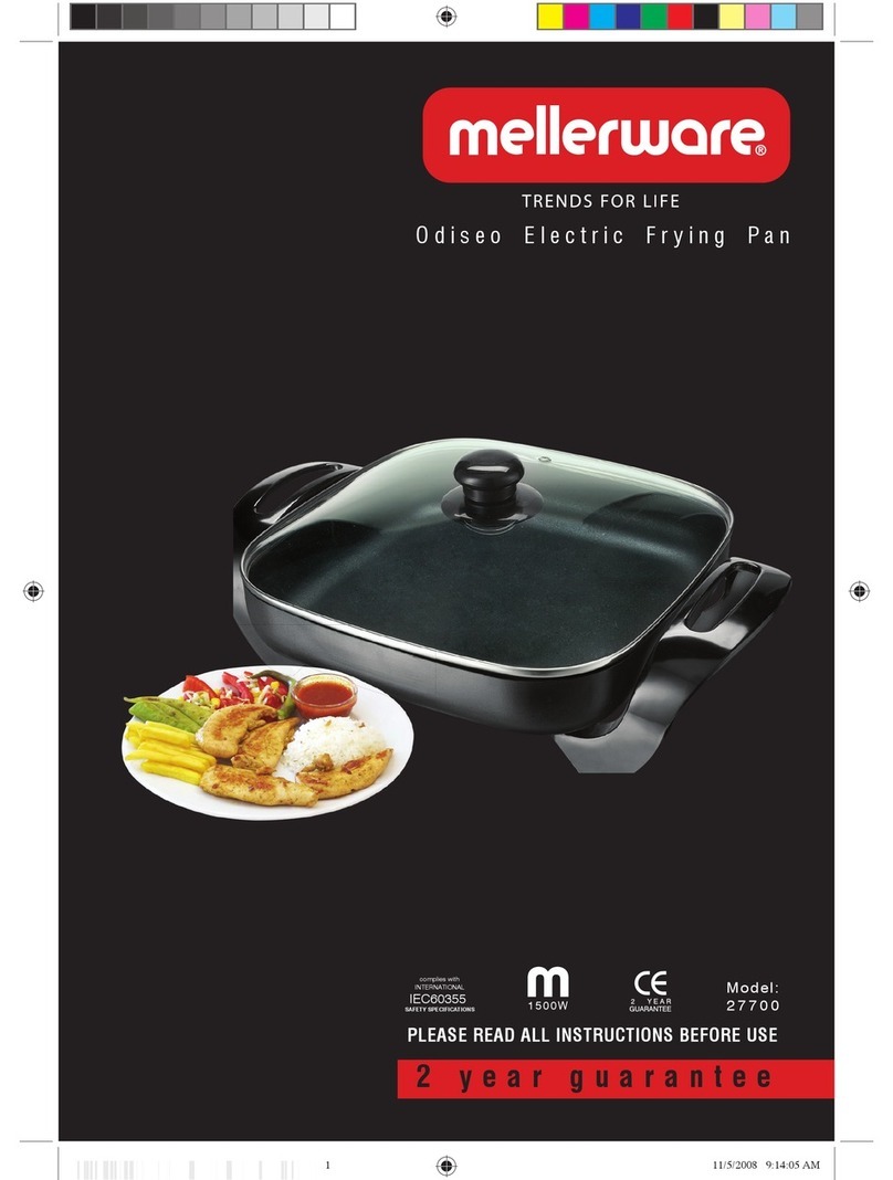 Mellerware ODISEO 27700 User manual