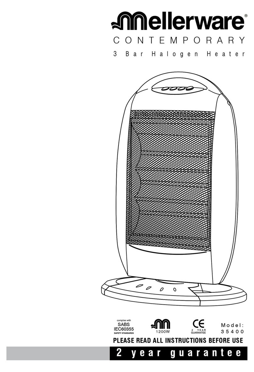 Mellerware 35400 User manual