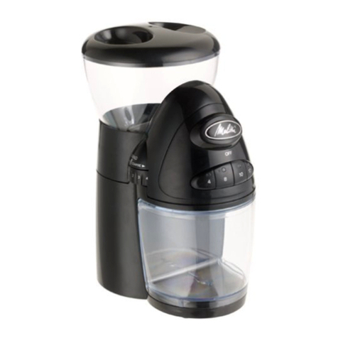 Melitta MEBG8B Use and care guide