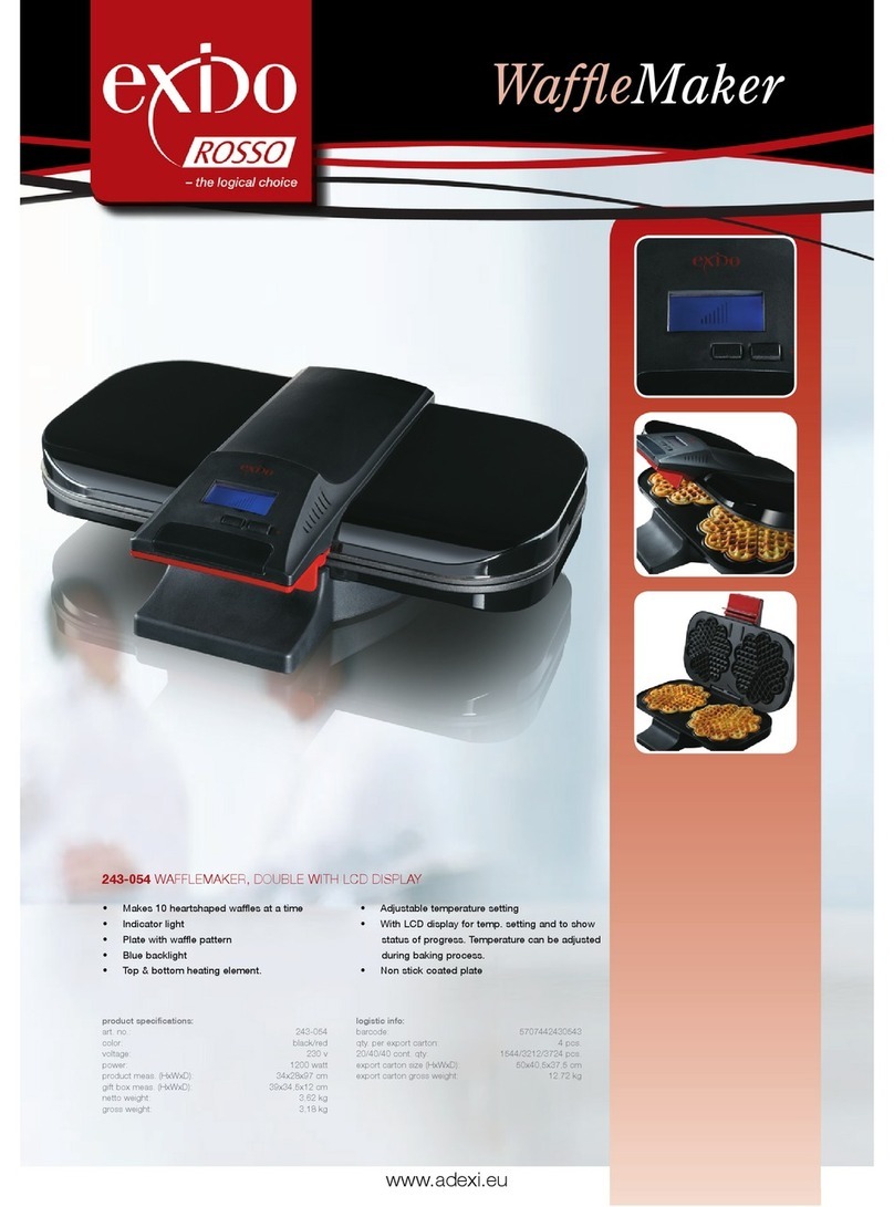 Exido 243-054 User manual