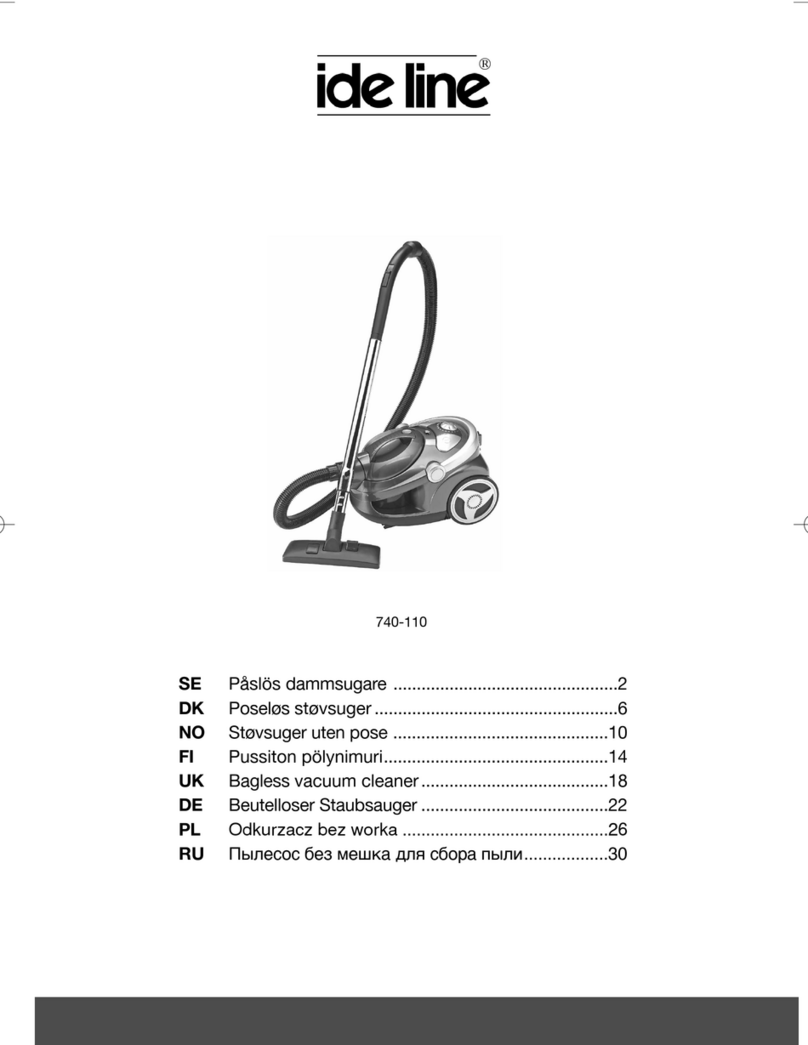 Ide Line 740-110 instruction manual