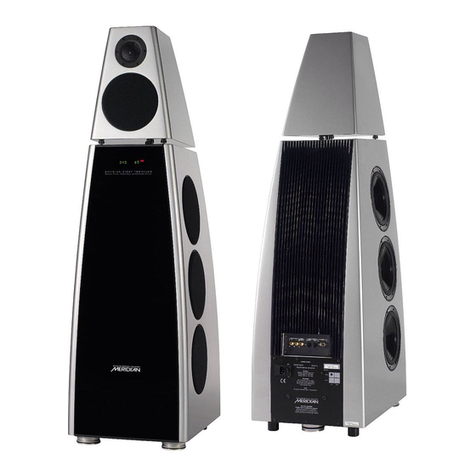 Meridian DSP8000 Technical specifications