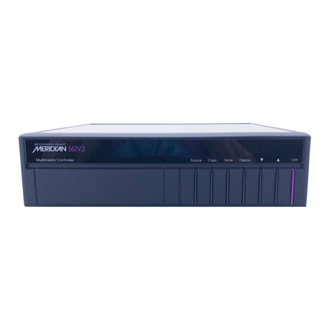 Meridian 562V.2 user guide