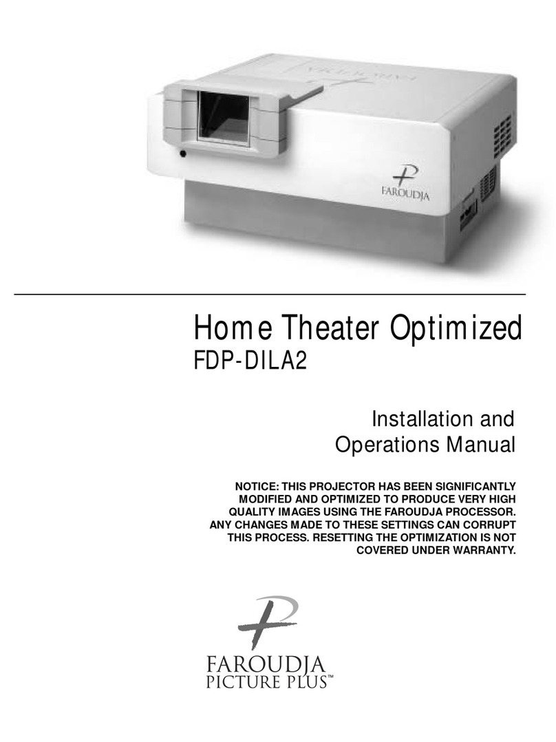 Faroudja FDP-DILA2 Installation and operation manual