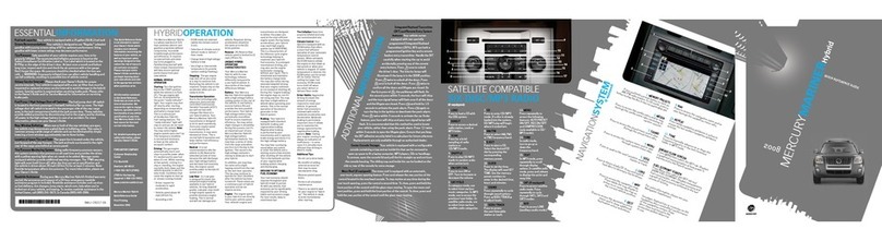 Mercury Sable 2008 User manual