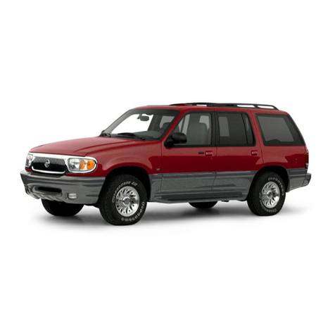 Mercury 1999 Mountaineer User manual