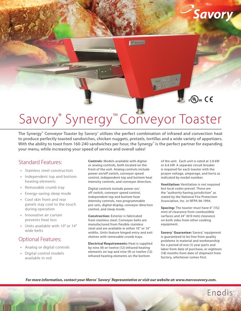 Merco Synergy Owner's manual Merco Synergy Owner's manual