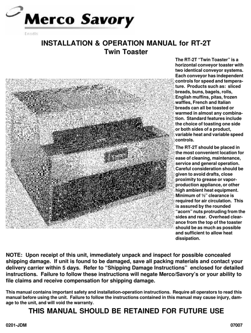 Merco RT-2T User manual Merco RT-2T User manual