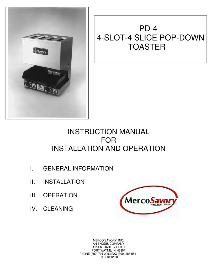 Merco PD-4 Specification sheet