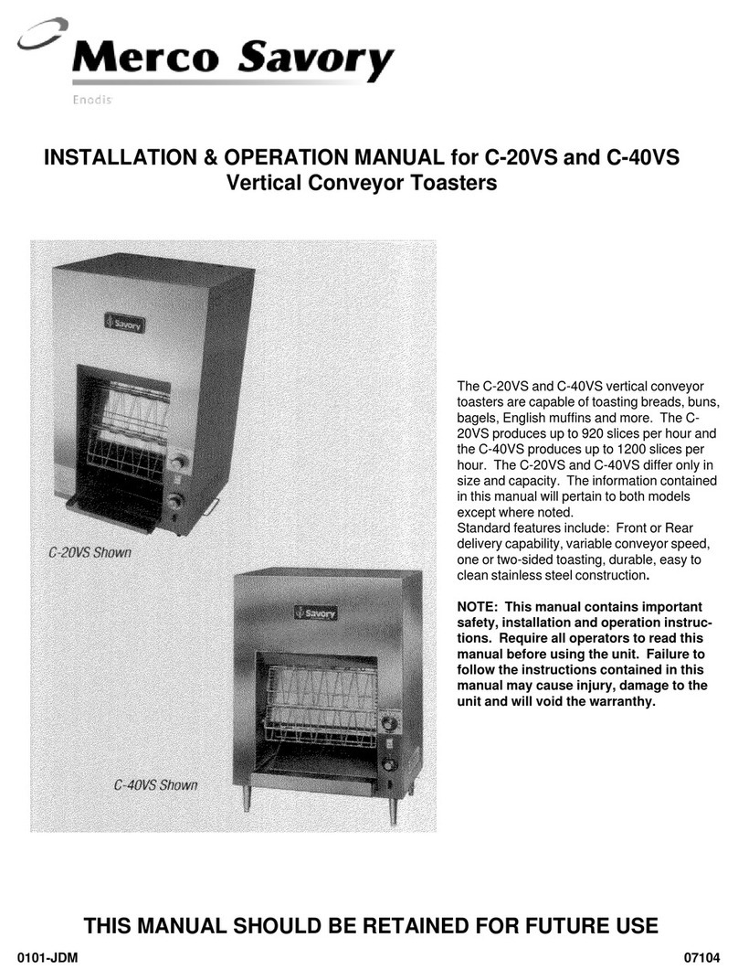 Merco C-40VS User manual Merco C-40VS User manual