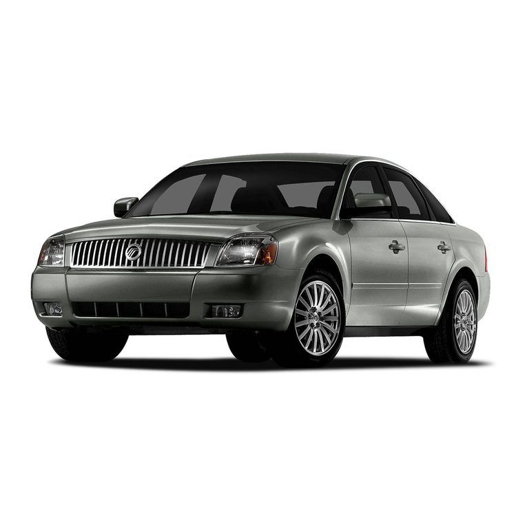 Mercury Montego 2007s User manual