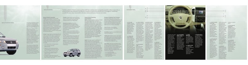 Mercury 2006 Milan User manual