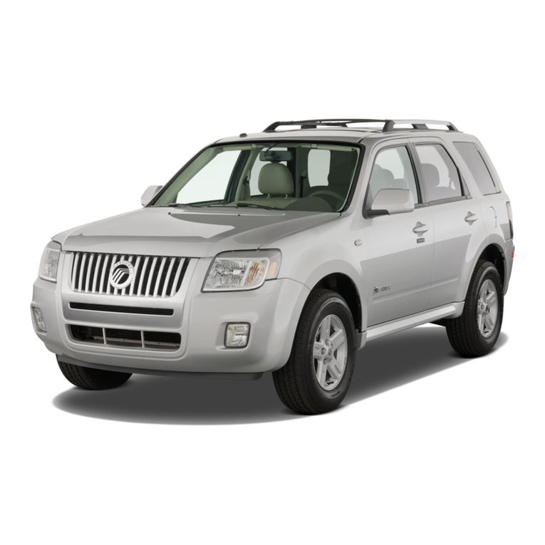 Mercury Mariner 2008 User manual