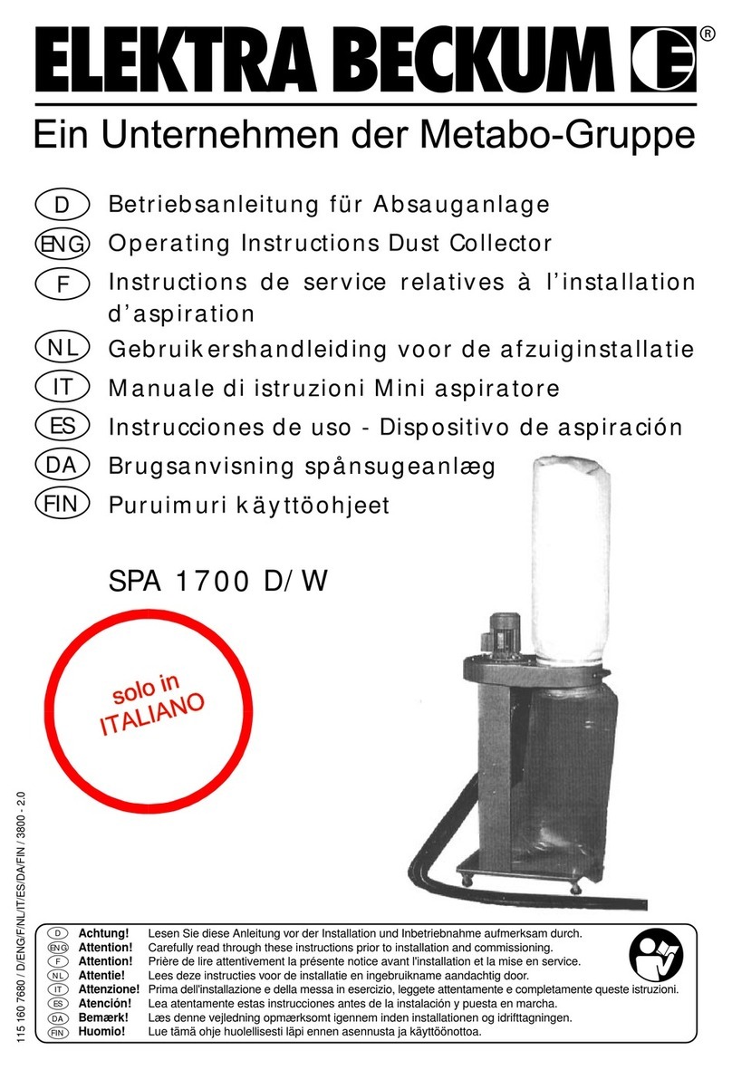 Metabo SPA 1700 D/W Manuale di istruzioni