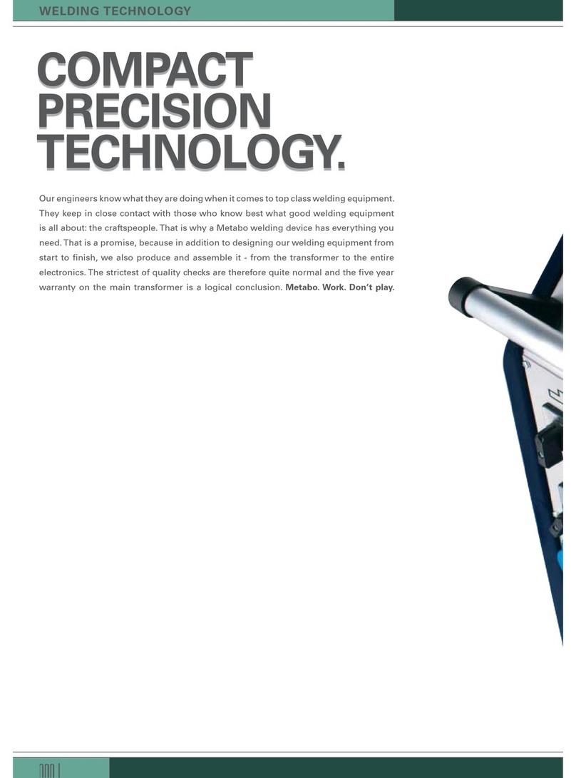 Metabo Welding Technology brochure