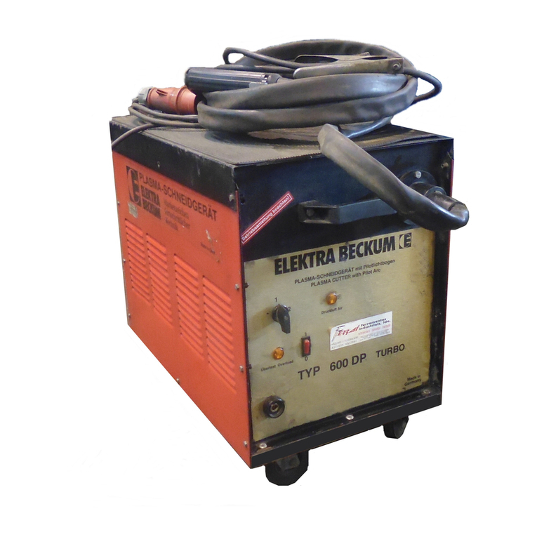 Elektra Beckum 1200 DP operating instructions
