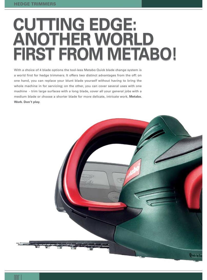 Metabo HS 45 Brochure & specs