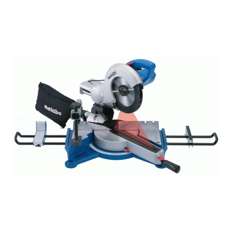 Metabo KGS 255 Plus User manual