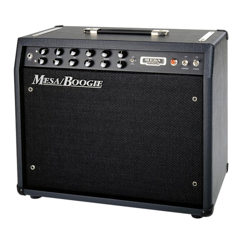Mesa/Boogie F-100 User manual