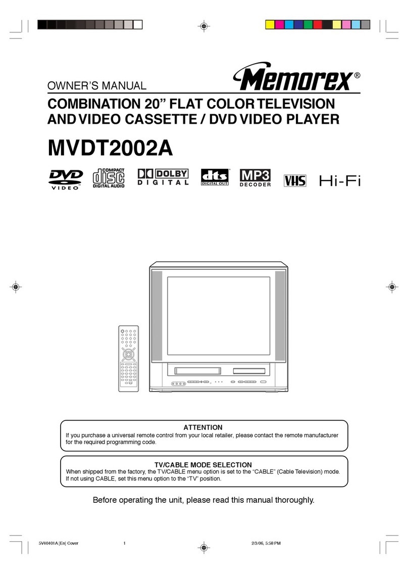 Memorex MVDT2002A User manual Memorex MVDT2002A User manual