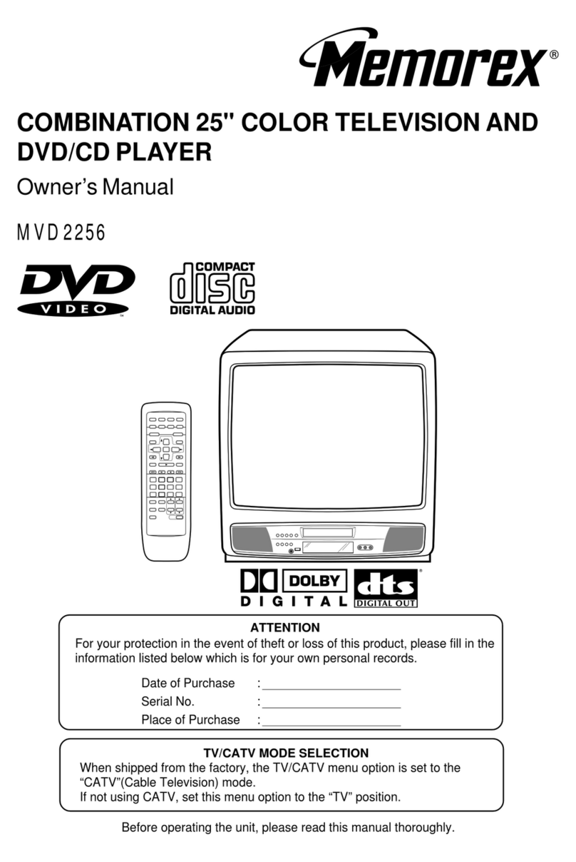 Memorex MVD-2256 User manual Memorex MVD-2256 User manual