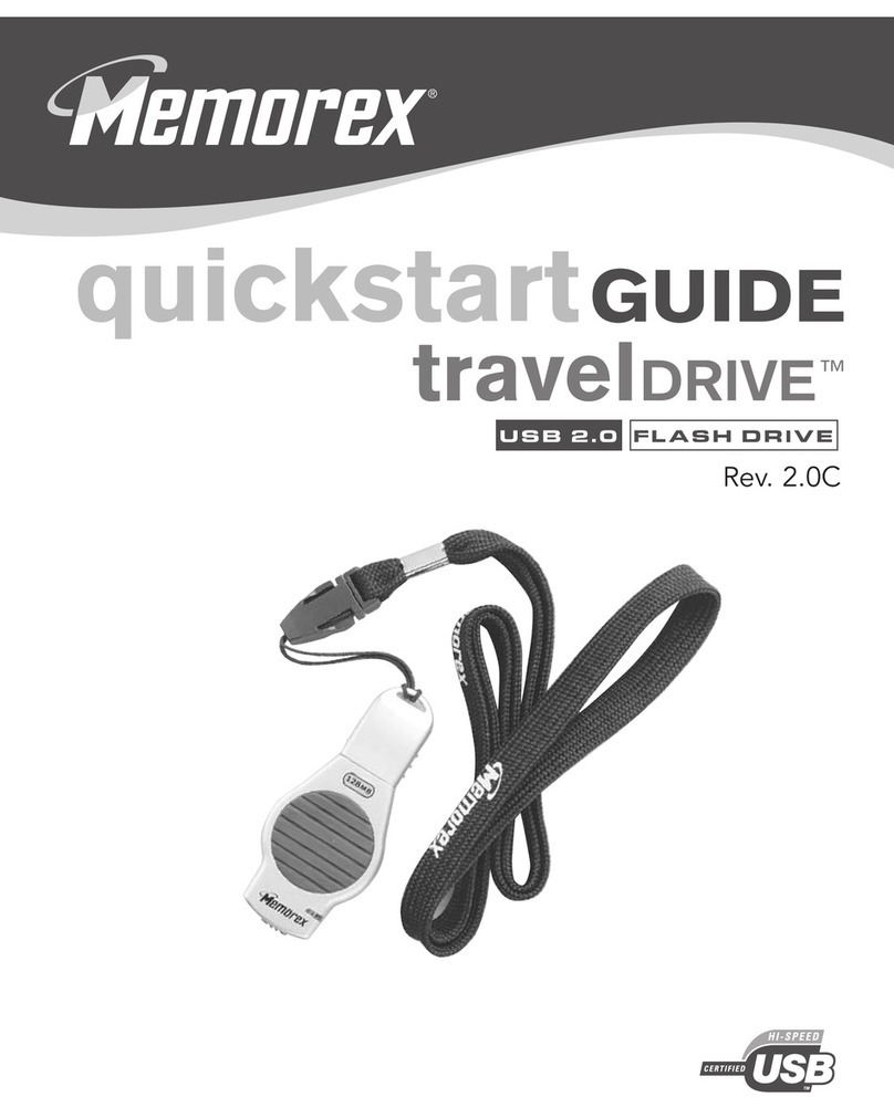 Memorex traveldrive User manual