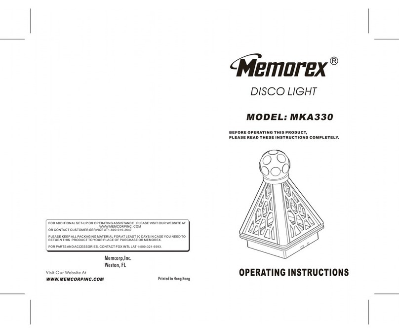 Memorex MKA330 User manual
