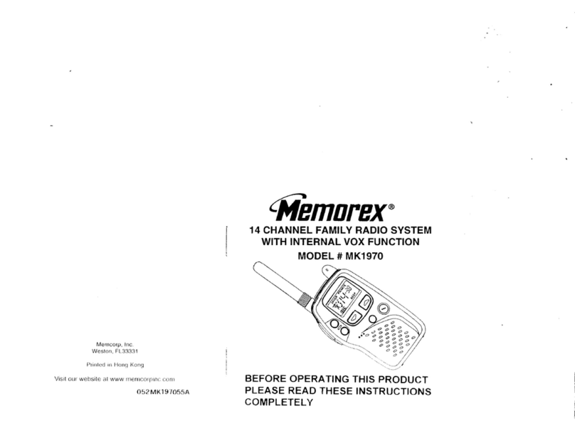 Memorex MK-1970 User manual