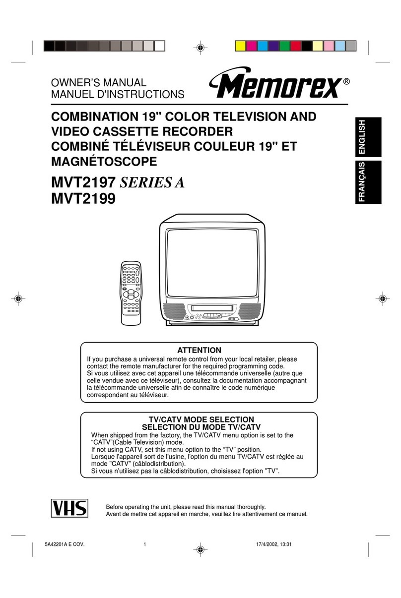 Memorex MVT2197 A Series User manual