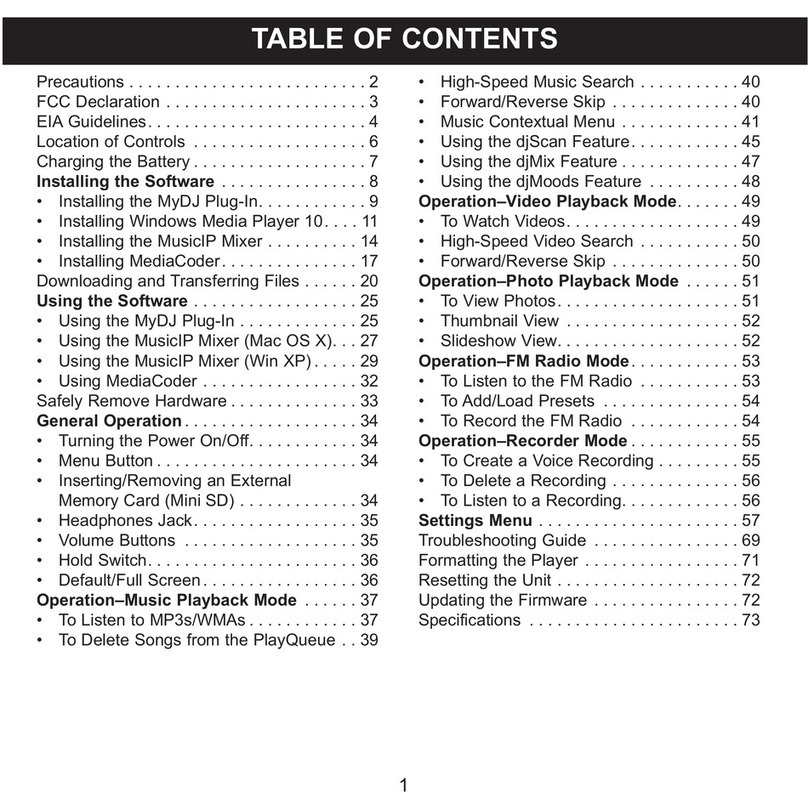 Memorex MMP8620 User manual