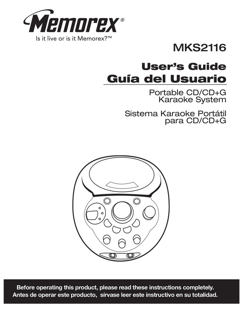 Memorex MKS2116 user guide