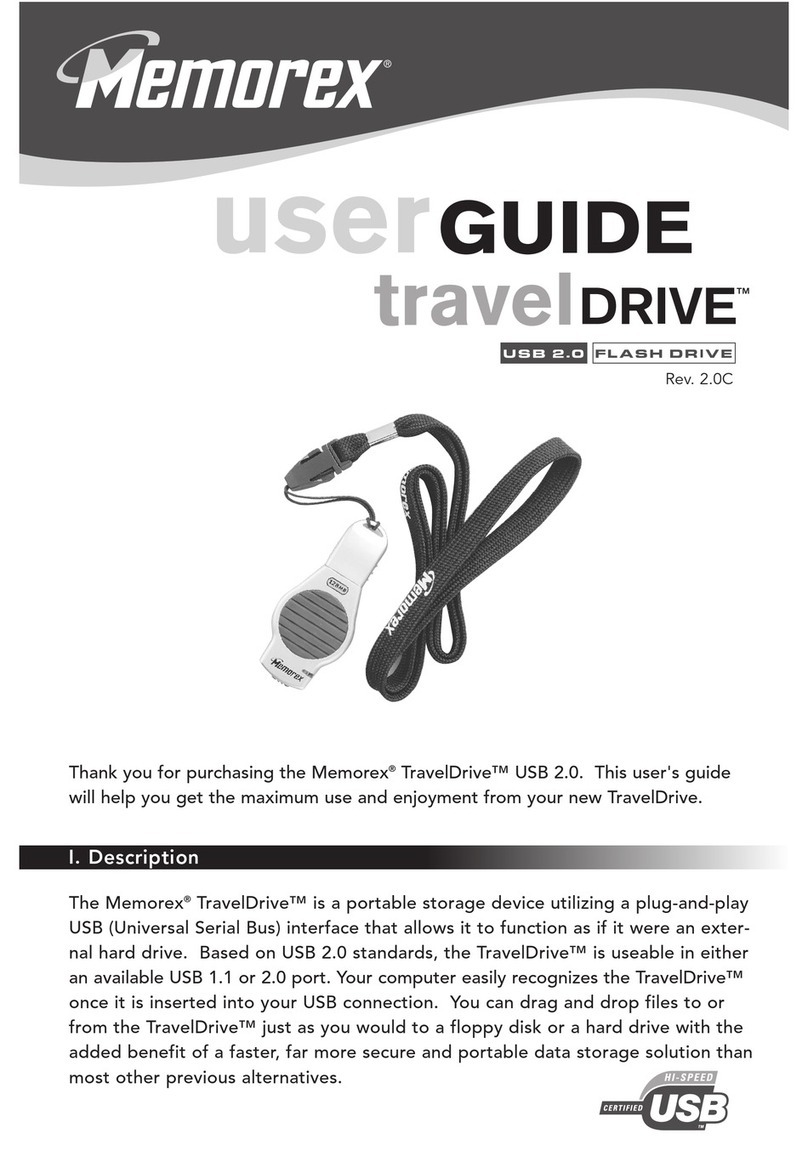 Memorex TravelDrive USB 2.0 user guide