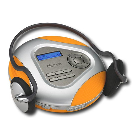 Memorex MPD8860 - CD / MP3 Player user guide