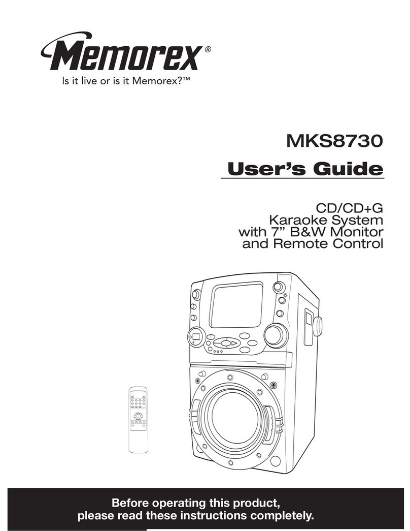 Memorex MKS8730 User manual