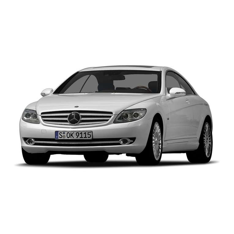 Mercedes-Benz 2009 CL-Class Operator's manual