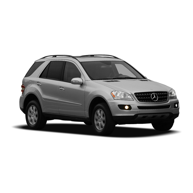 Mercedes-Benz 2001 M-Class Operator's manual Mercedes-Benz 2001 M-Class Operator's manual