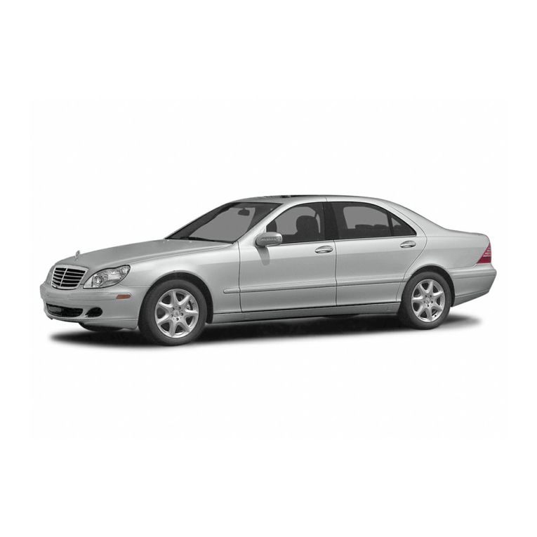 Mercedes-Benz S-Class Operator's manual