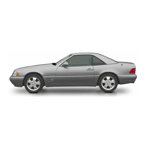 Mercedes-Benz 2002 SL 500 User manual