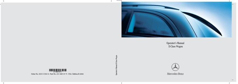 Mercedes-Benz 2006 E -Class Wagon Operator's manual